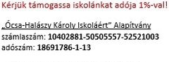 Támogassa iskolánkat